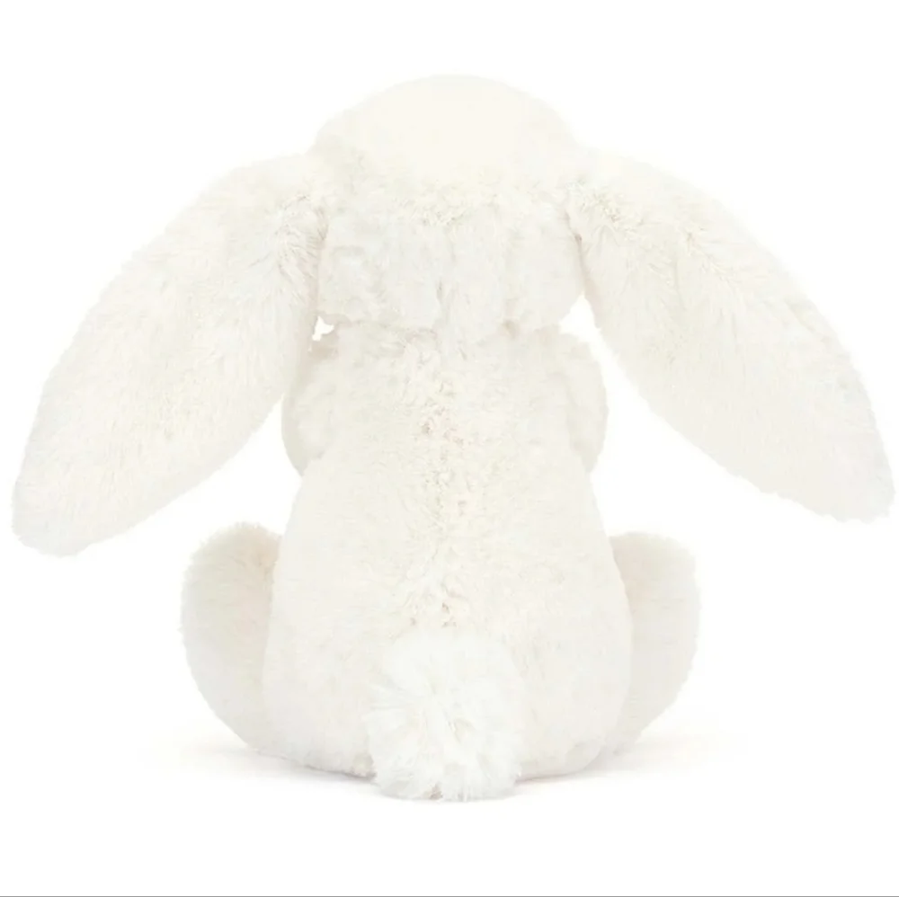 Jellycat White Bunny with Orange Carrot - Picture 4 of 6